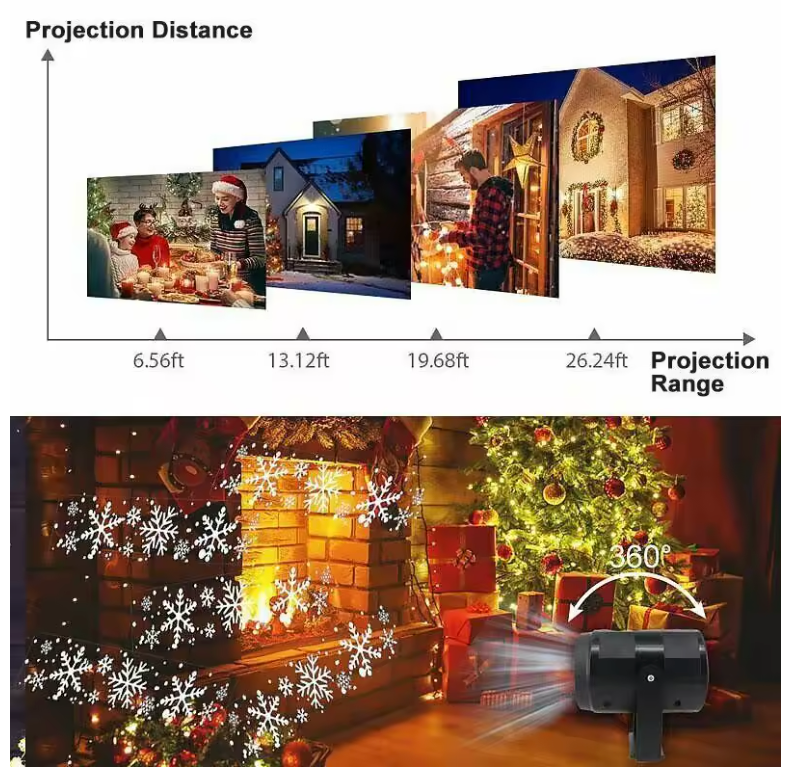 LED Christmas Projector Lights